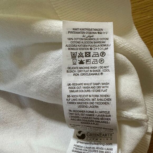 Boden white sweater small - Picture 6 of 9
